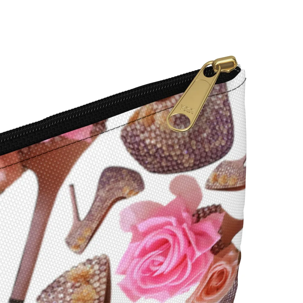 Accessory Pouch  Tue 'Rose pink flower'