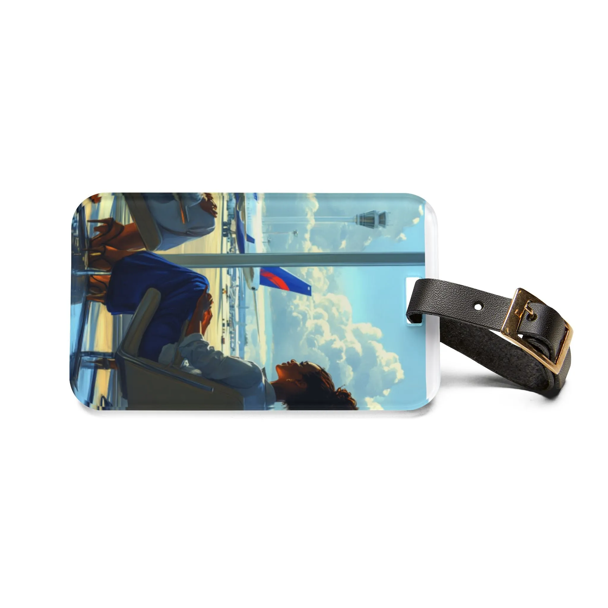 Art Voyage Sisters That Travel Luggage Tag Collection