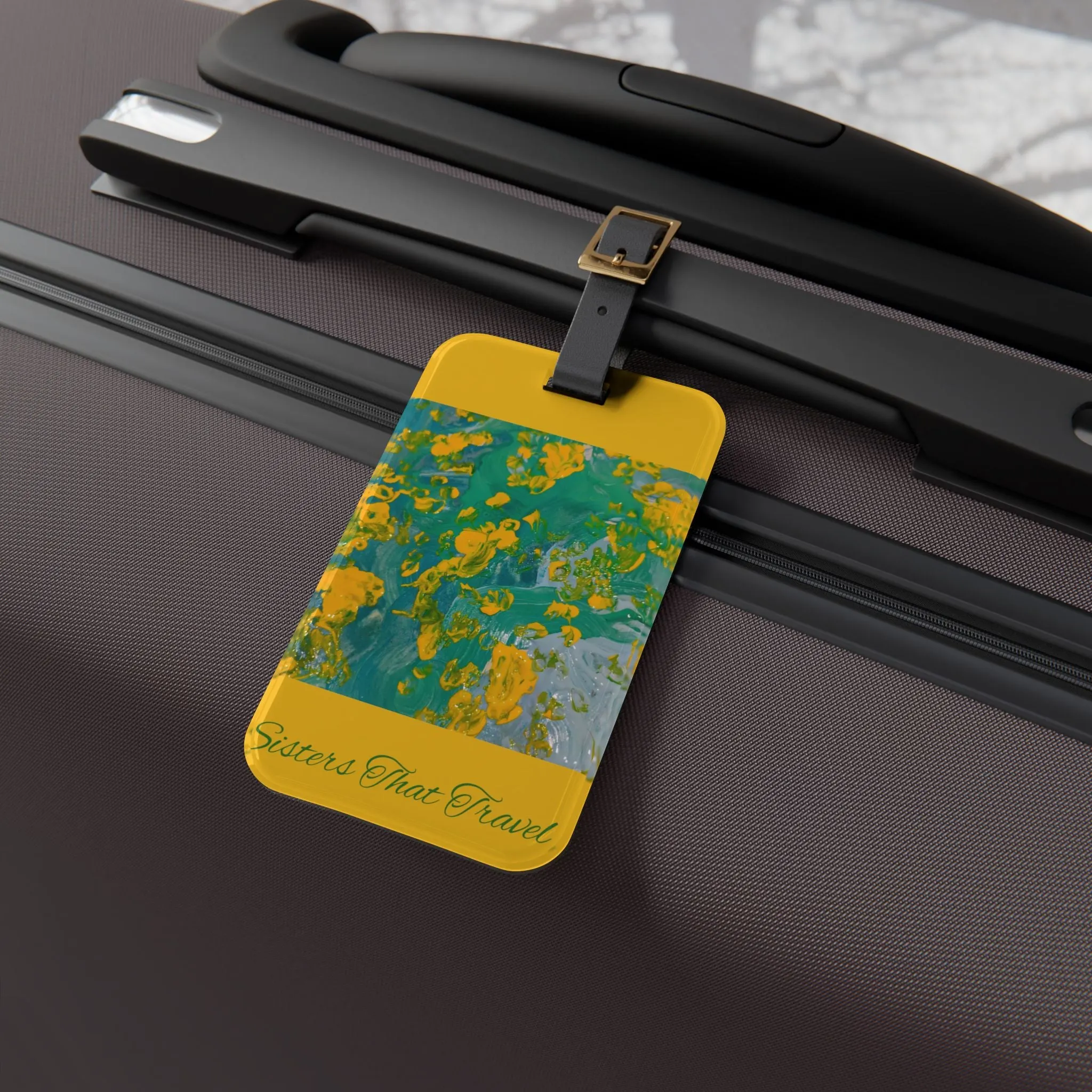 Art Voyage Sisters That Travel Luggage Tag Collection