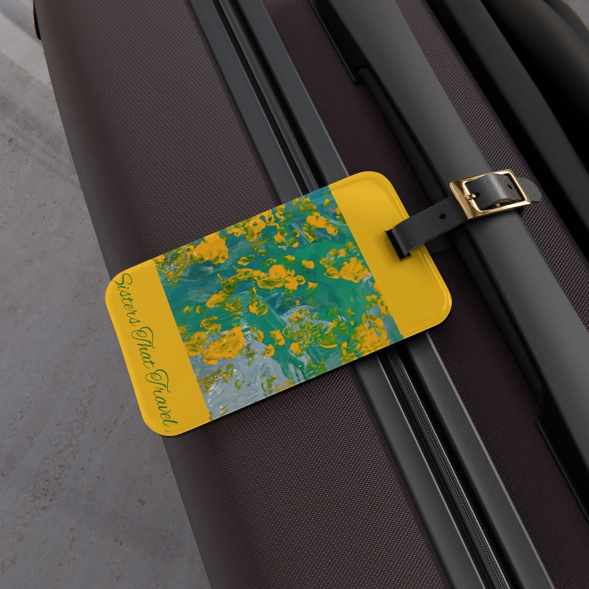 Art Voyage Sisters That Travel Luggage Tag Collection