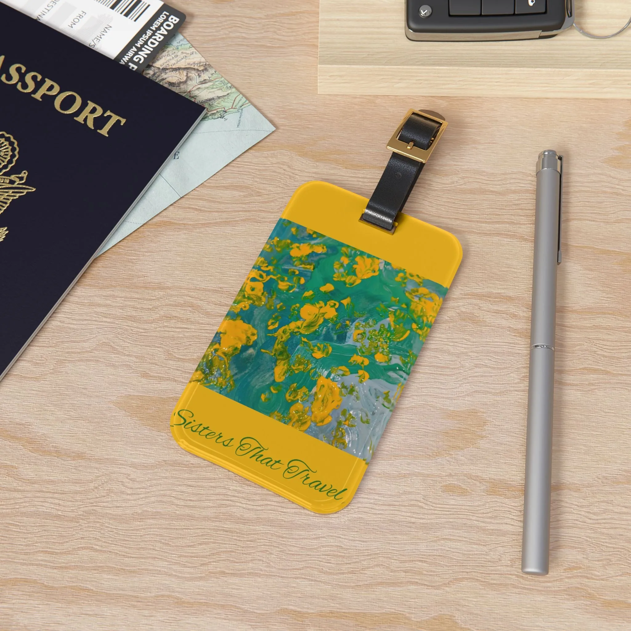 Art Voyage Sisters That Travel Luggage Tag Collection