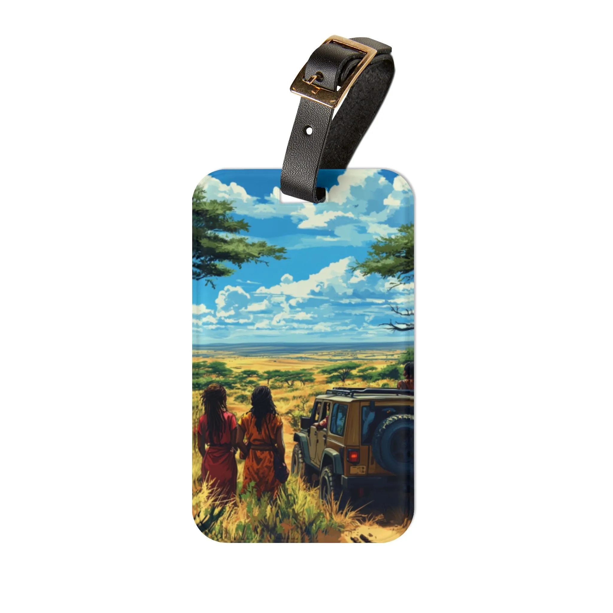 Art Voyage Sisters That Travel Luggage Tag Collection