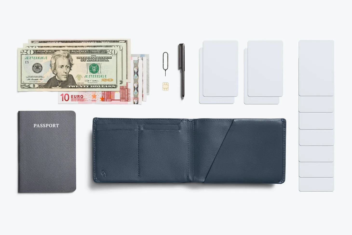 Bellroy Travel Wallet - Basalt