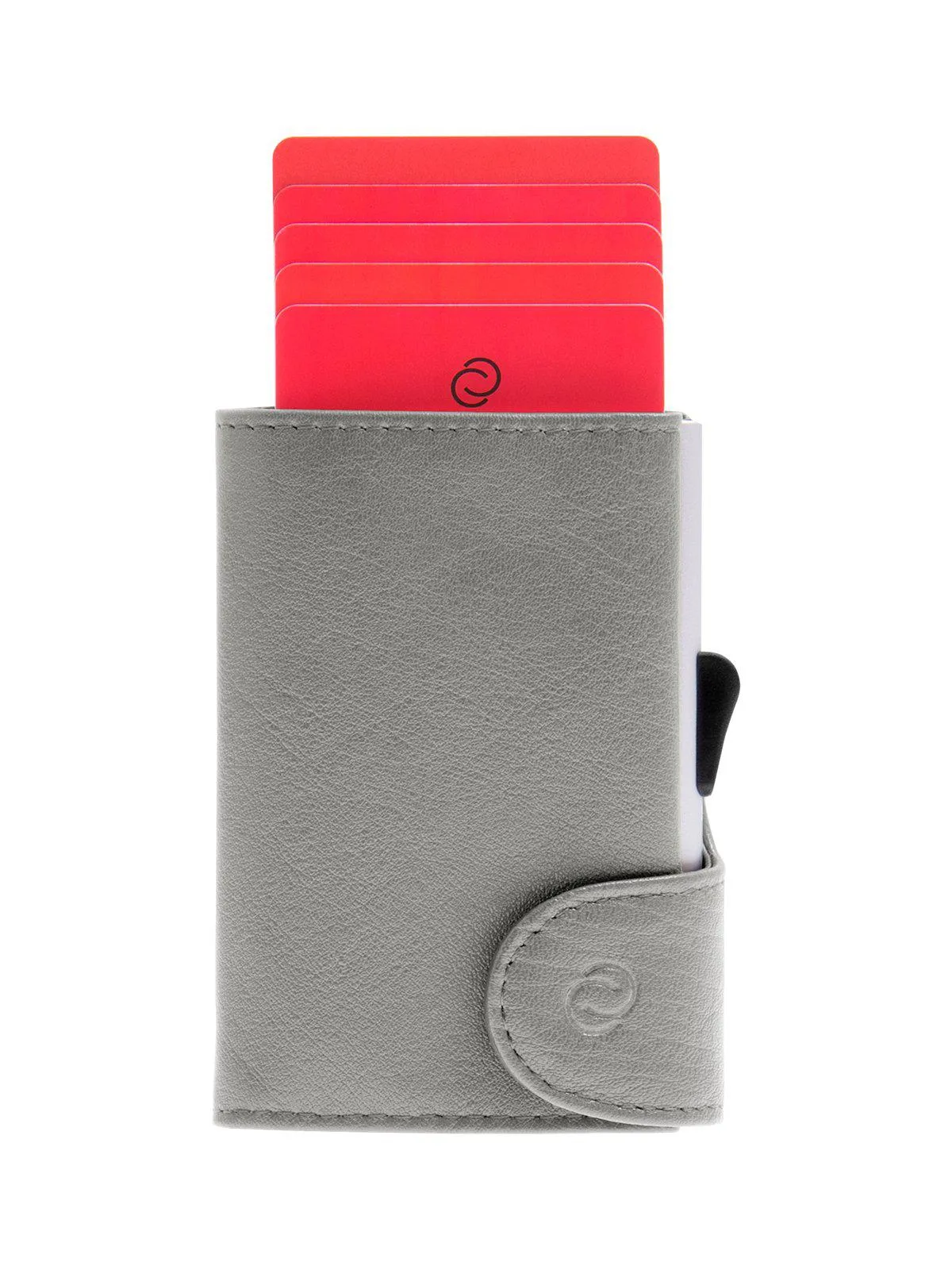 C-Secure Italian Leather RFID Wallet Fog