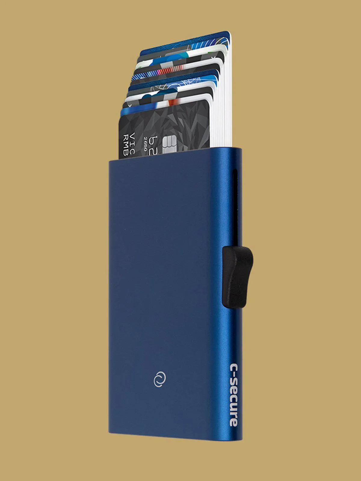 C-Secure XL Aluminium RFID Cardholder Silver