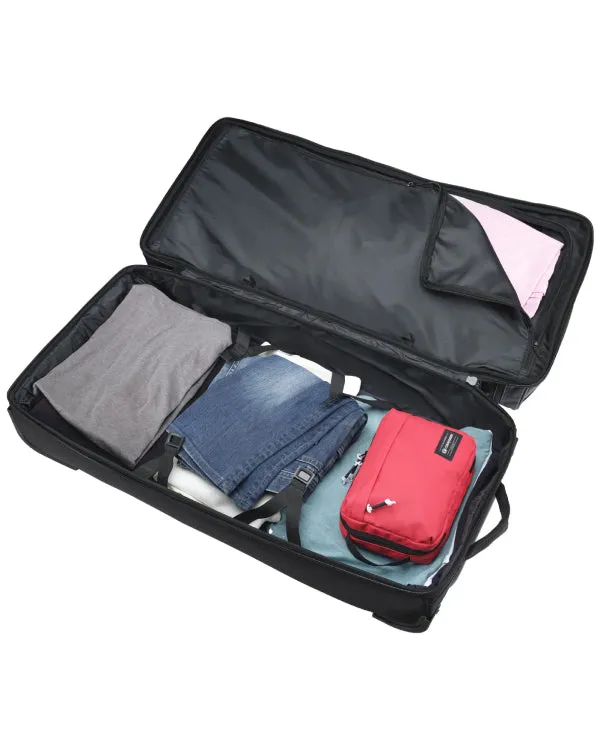 Caribee Scarecrow 85cm 100L V2 Wheeled Duffle 5735 Black