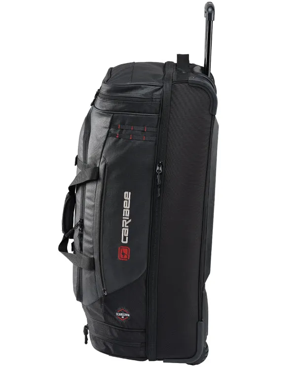 Caribee Scarecrow 85cm 100L V2 Wheeled Duffle 5735 Black