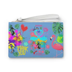 Clutch Bag 'Flamingo'