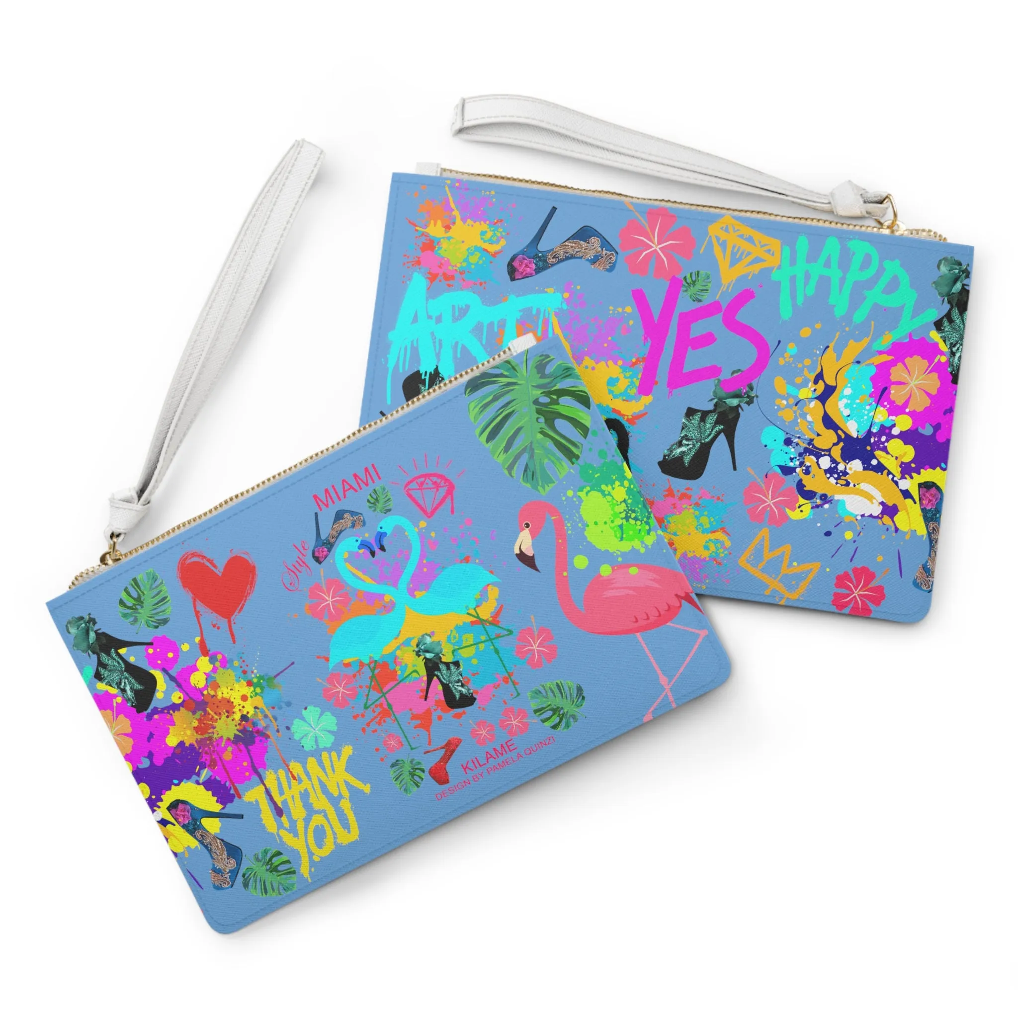 Clutch Bag 'Flamingo'
