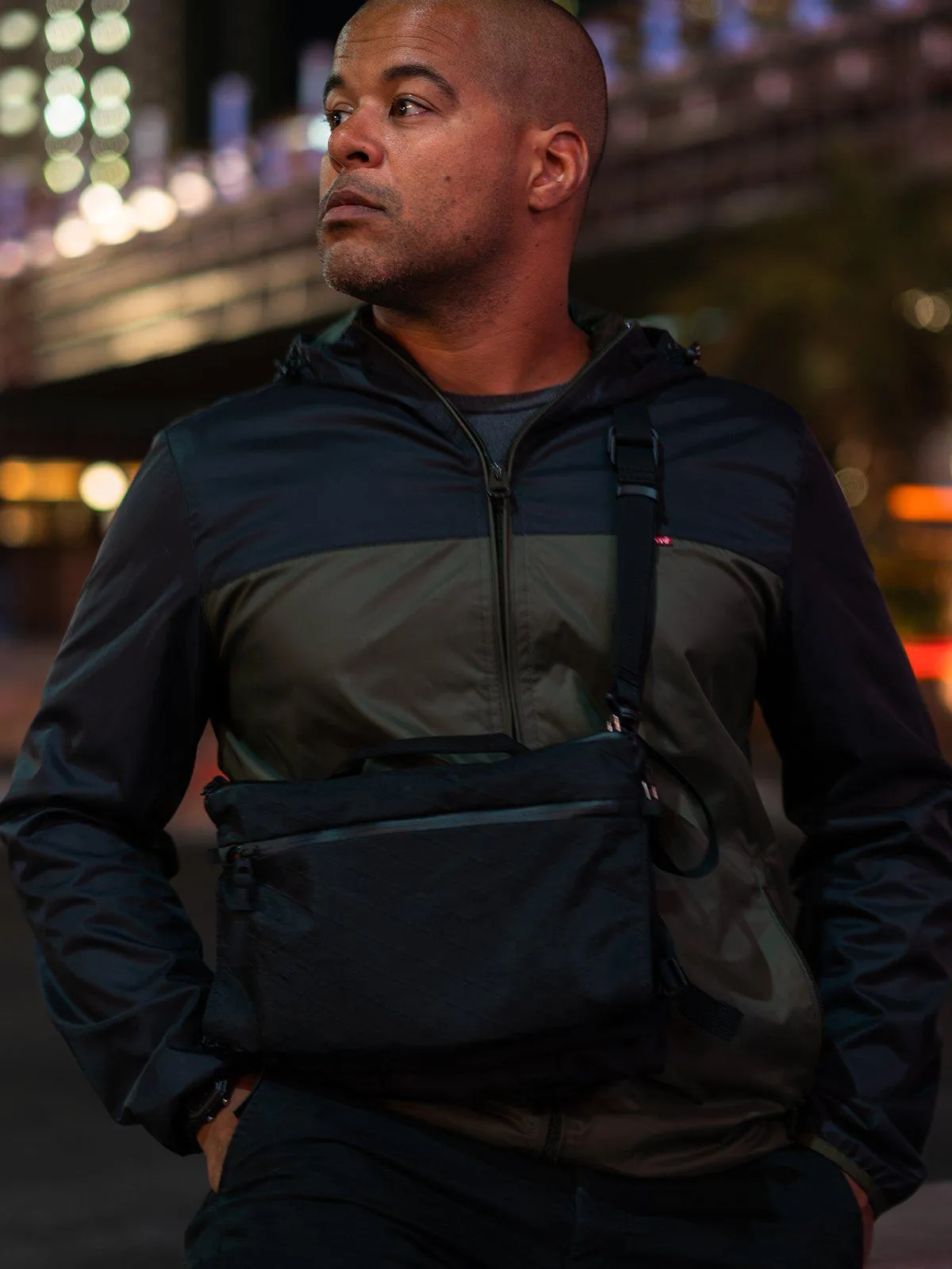Code Of Bell ANNEX Liner Sacoche Sling Bag Pitch Black