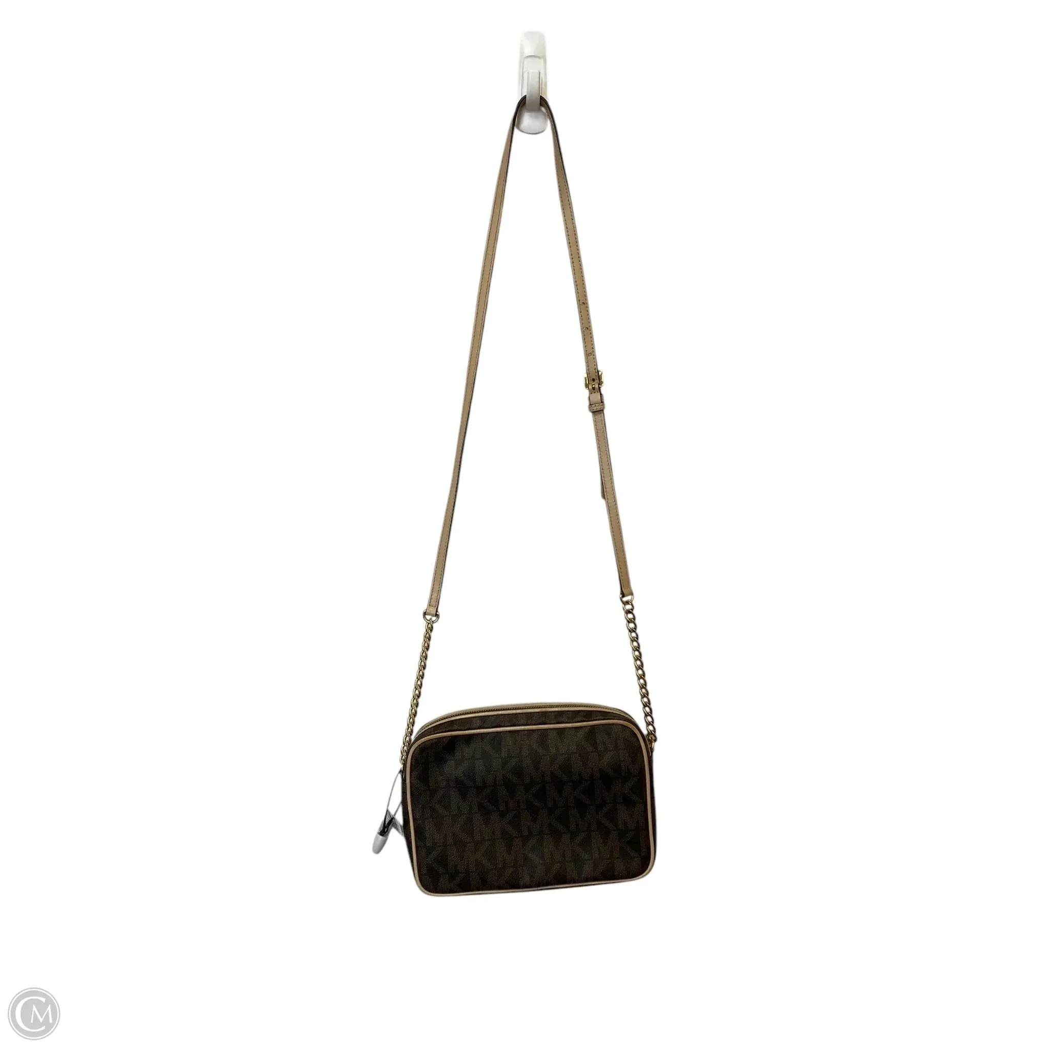 Crossbody Designer By Michael Kors, Size: Medium