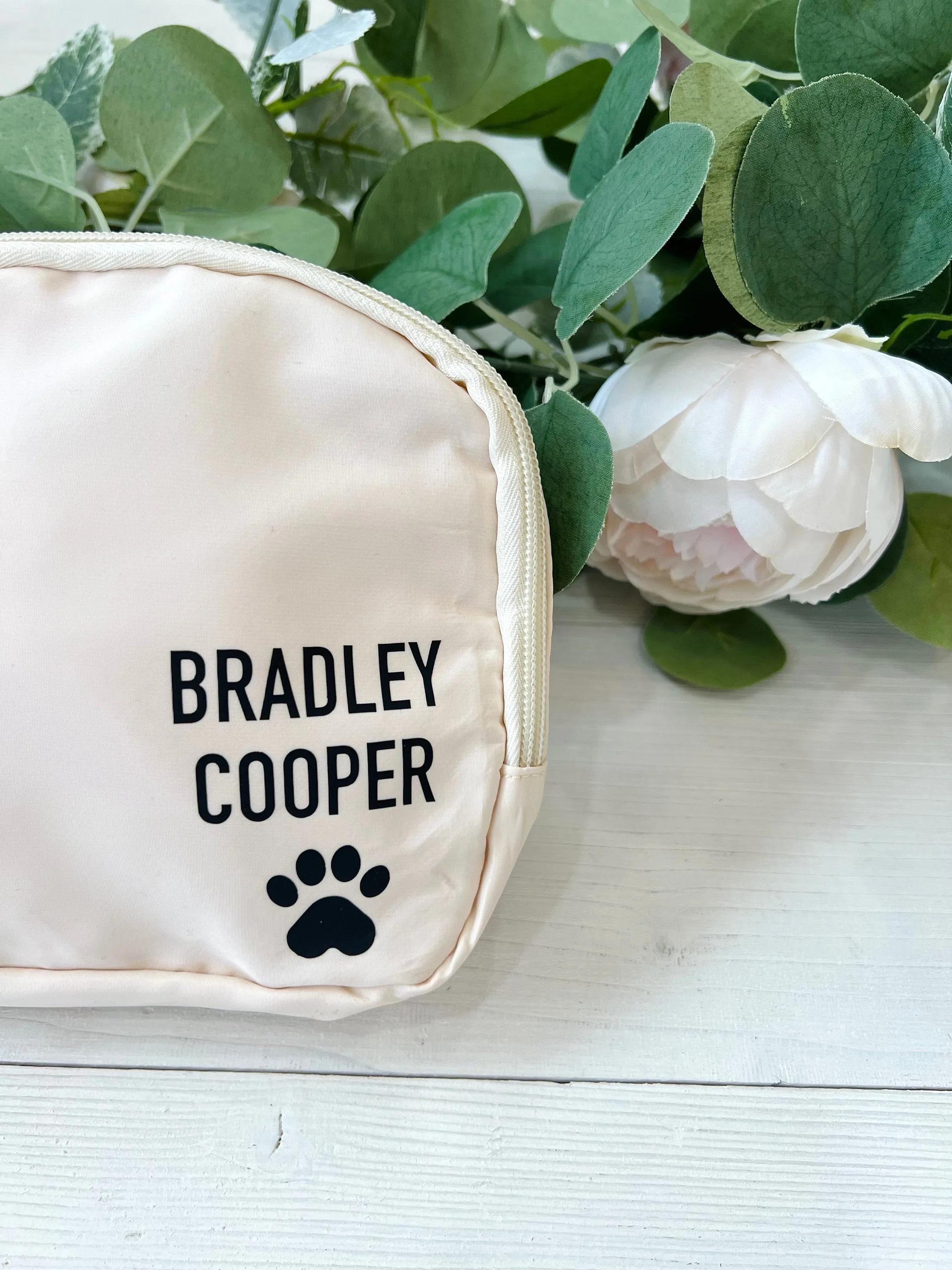 Customized Dog Name Crossbody Belt Bag