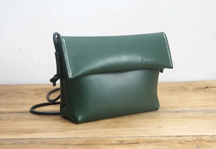 Cute LEATHER WOMEN Mini SHOULDER BAG Stylish Small Crossbody Purse FOR WOMEN