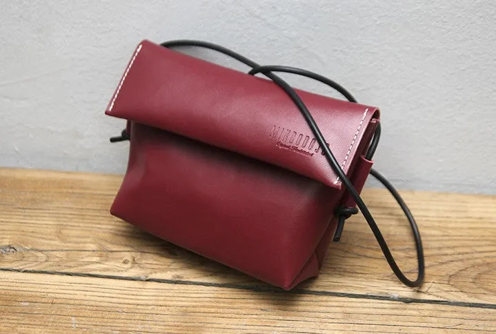 Cute LEATHER WOMEN Mini SHOULDER BAG Stylish Small Crossbody Purse FOR WOMEN
