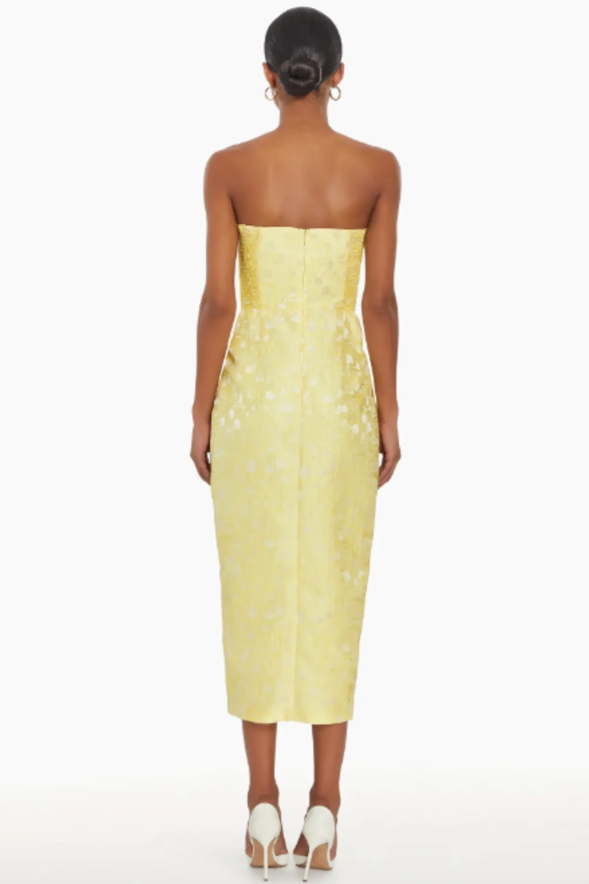 Darcie Midi Dress by Amanda Uprichard - RENTAL