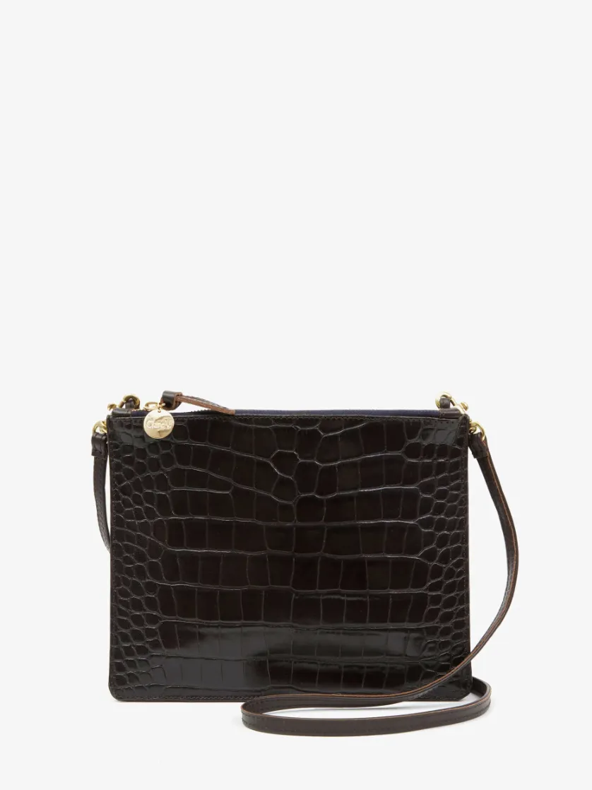 Double Sac Bretelle - Kalamata Croco