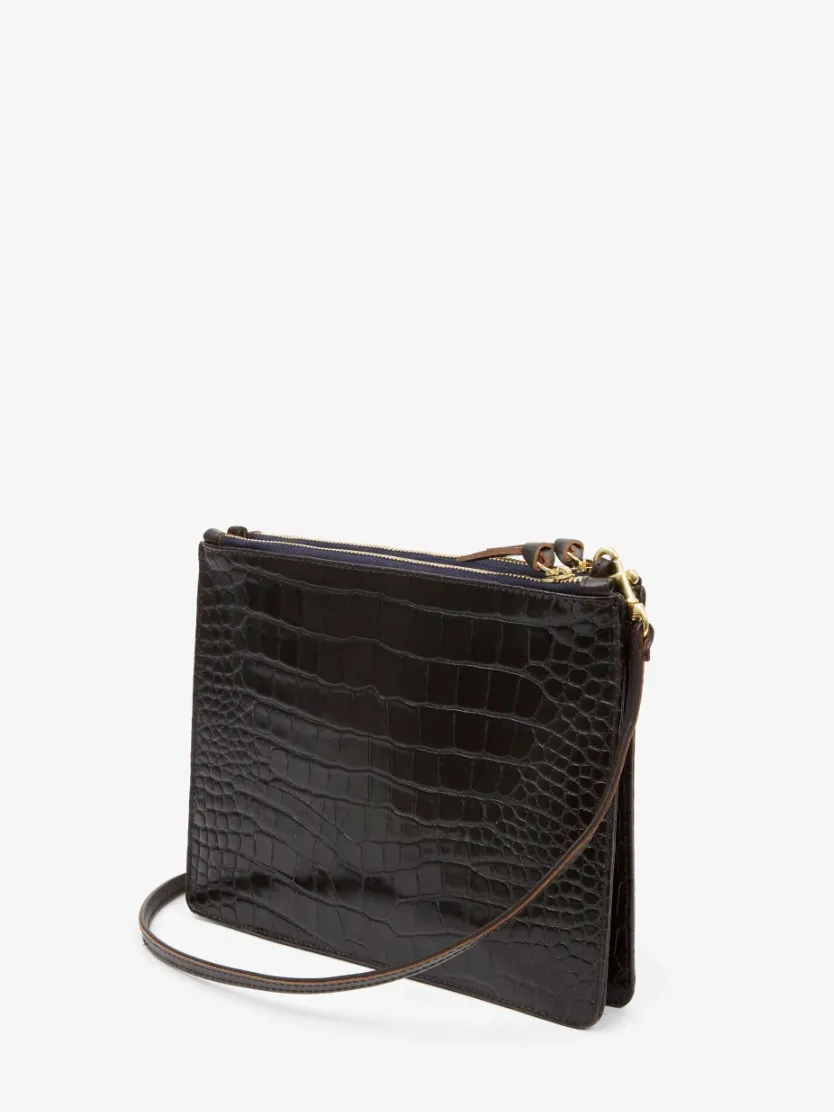 Double Sac Bretelle - Kalamata Croco