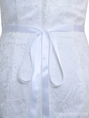 Elegant Sparkly Beaded Thin Brides Sash For Wedding,S440