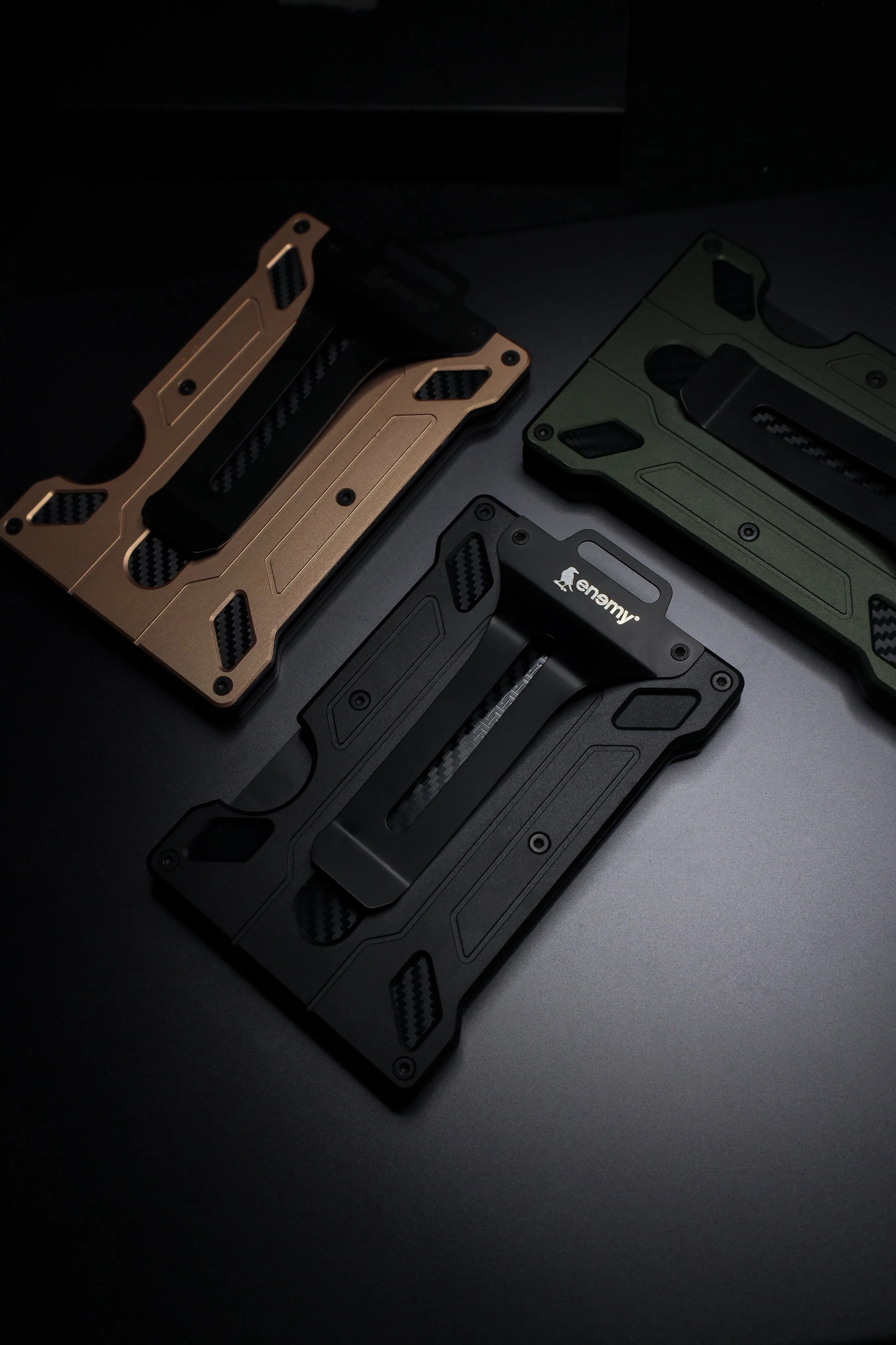 Enemy Black Card Holder
