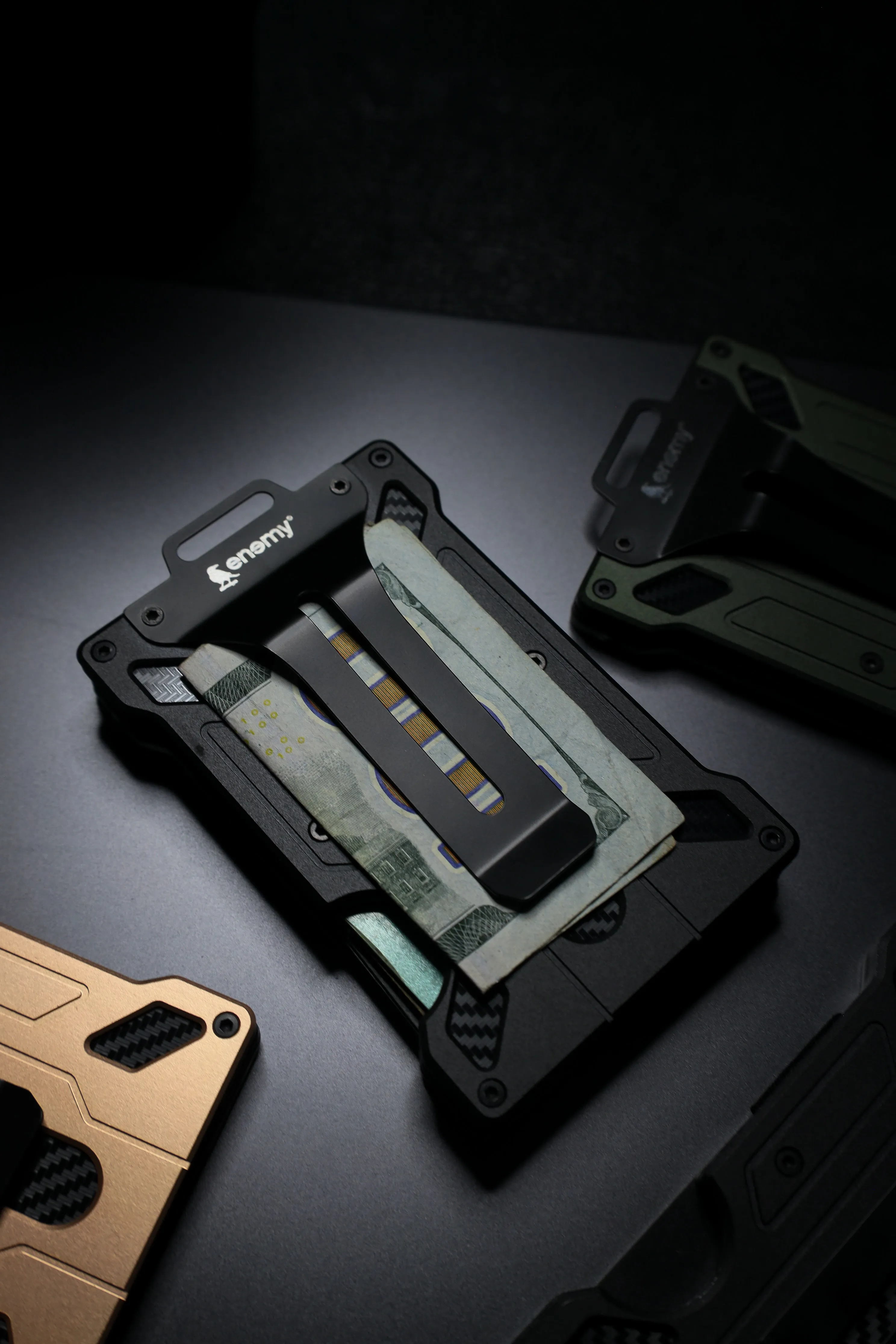 Enemy Black Card Holder