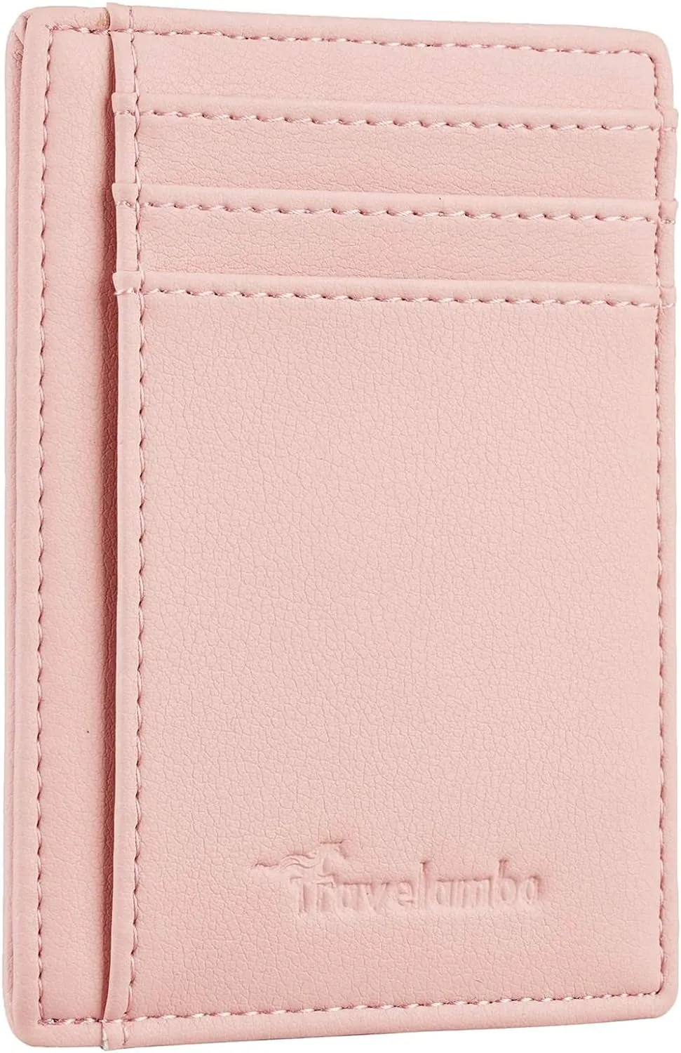 Front Pocket Minimalist Leather Wallet Slim RFID Blocking Wallet