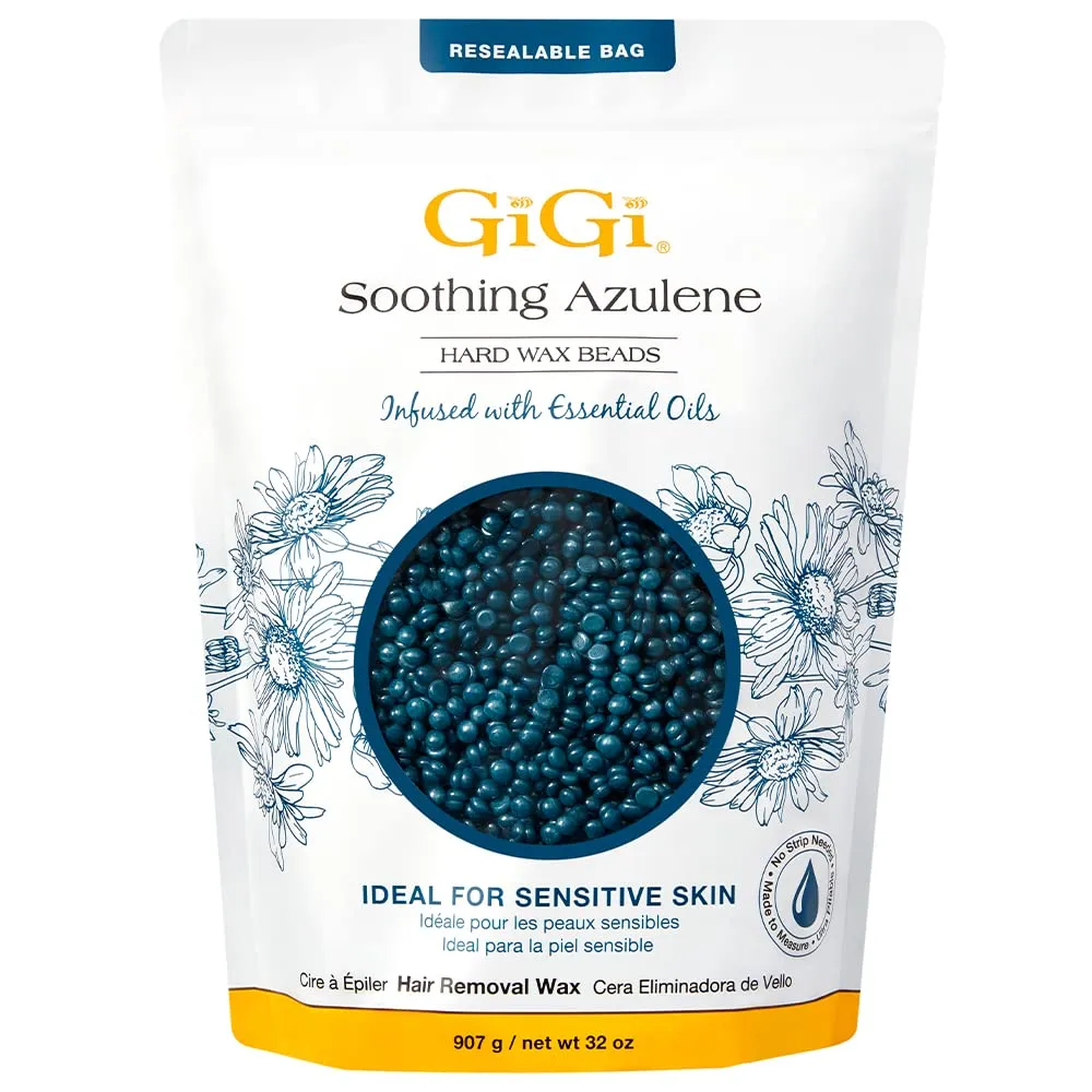 Hard Wax Beads Infused With Smoothing Azulene 14oz