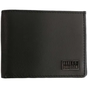 Harley-Davidson® Men's Ombre Classic Bi-Fold Leather Billfold Wallet