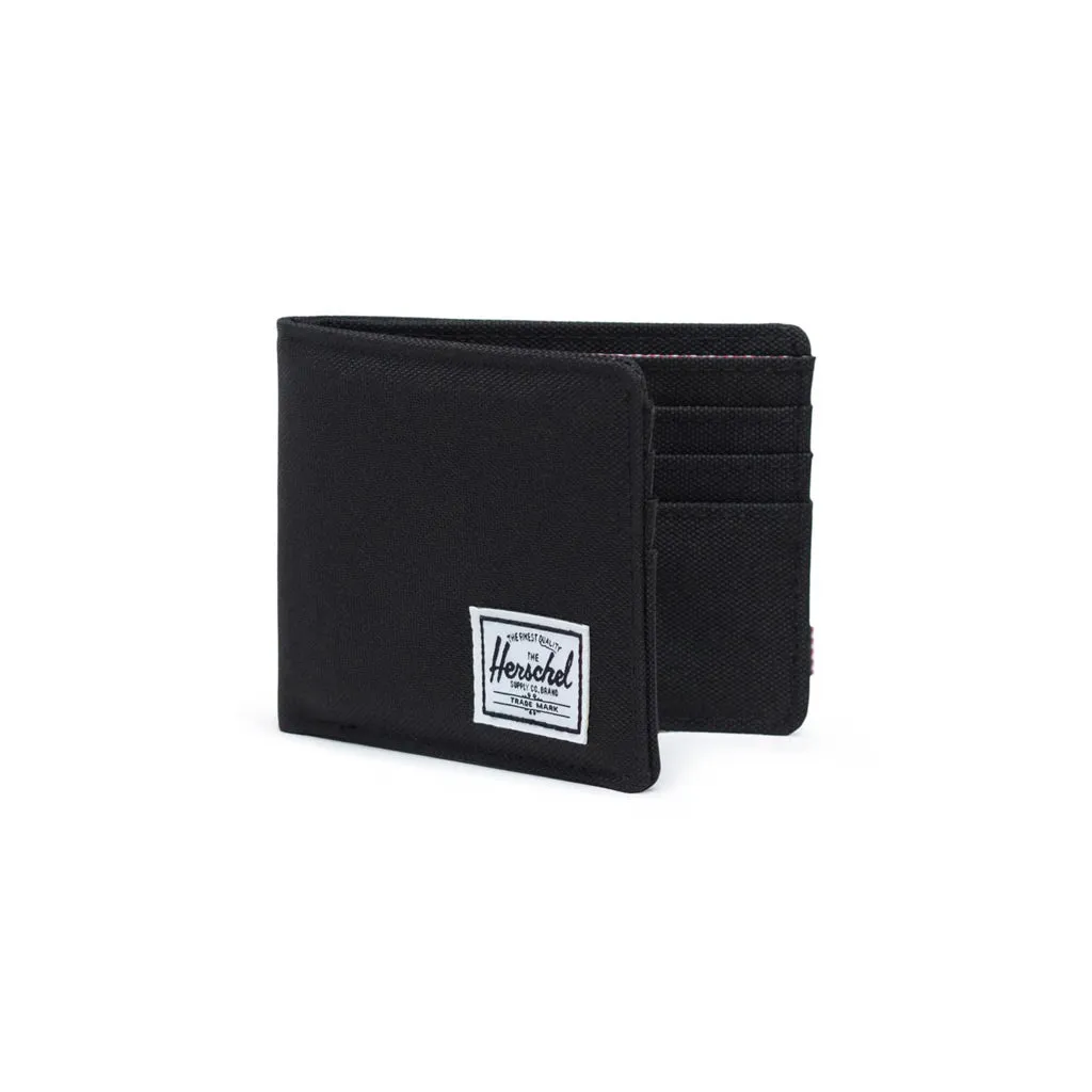 HERSCHEL ROY RFID WALLET - BLACK/BLACK