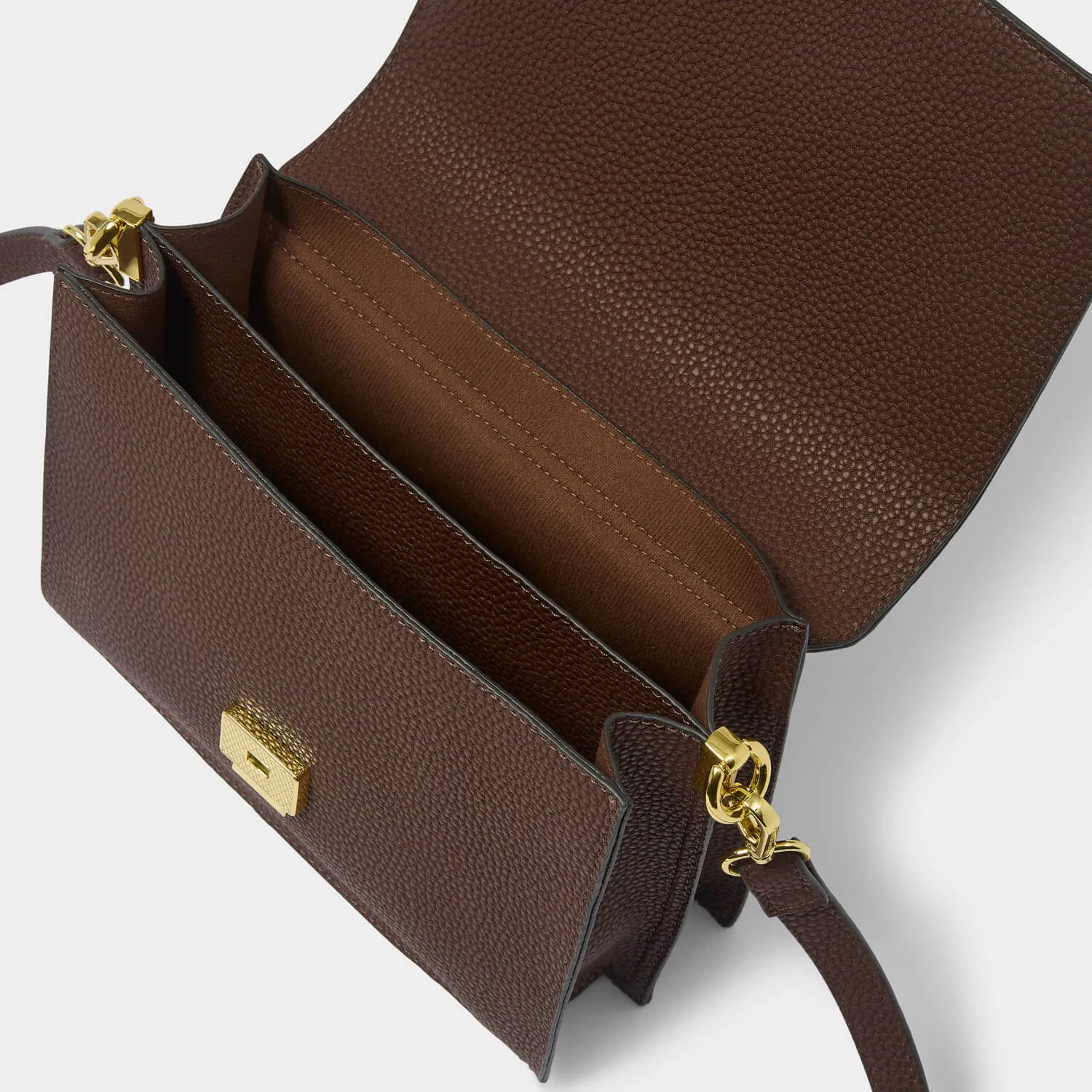 Katie Loxton Orla Crossbody Bag - Chocolate
