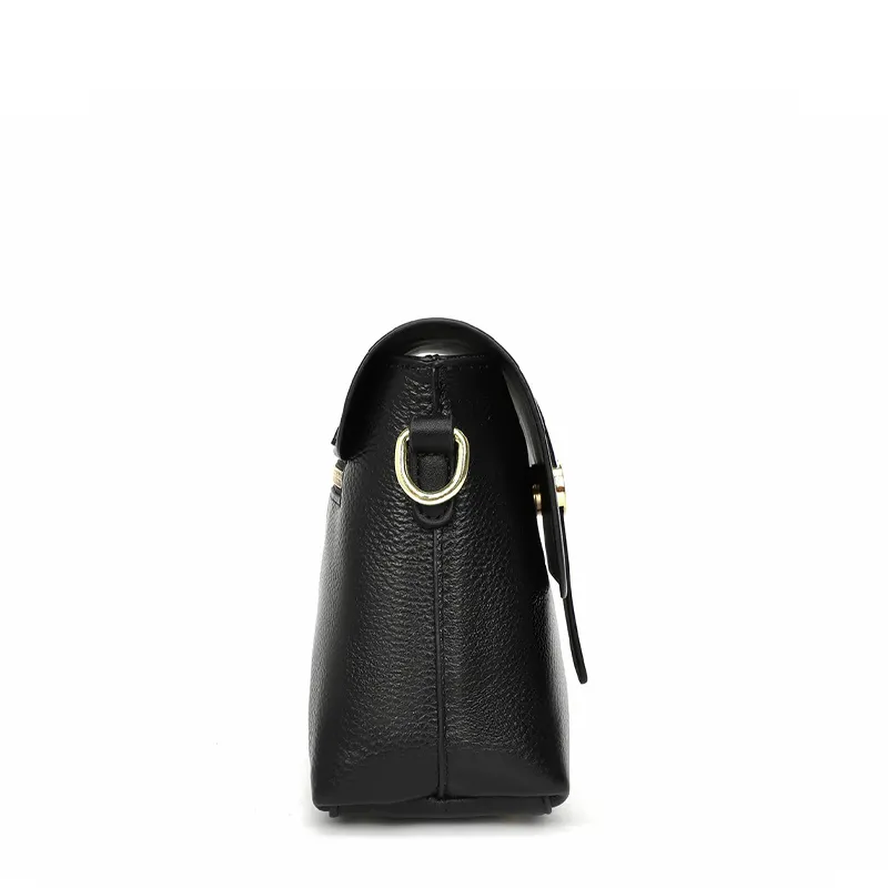 Leather Flap Crossbody Bag