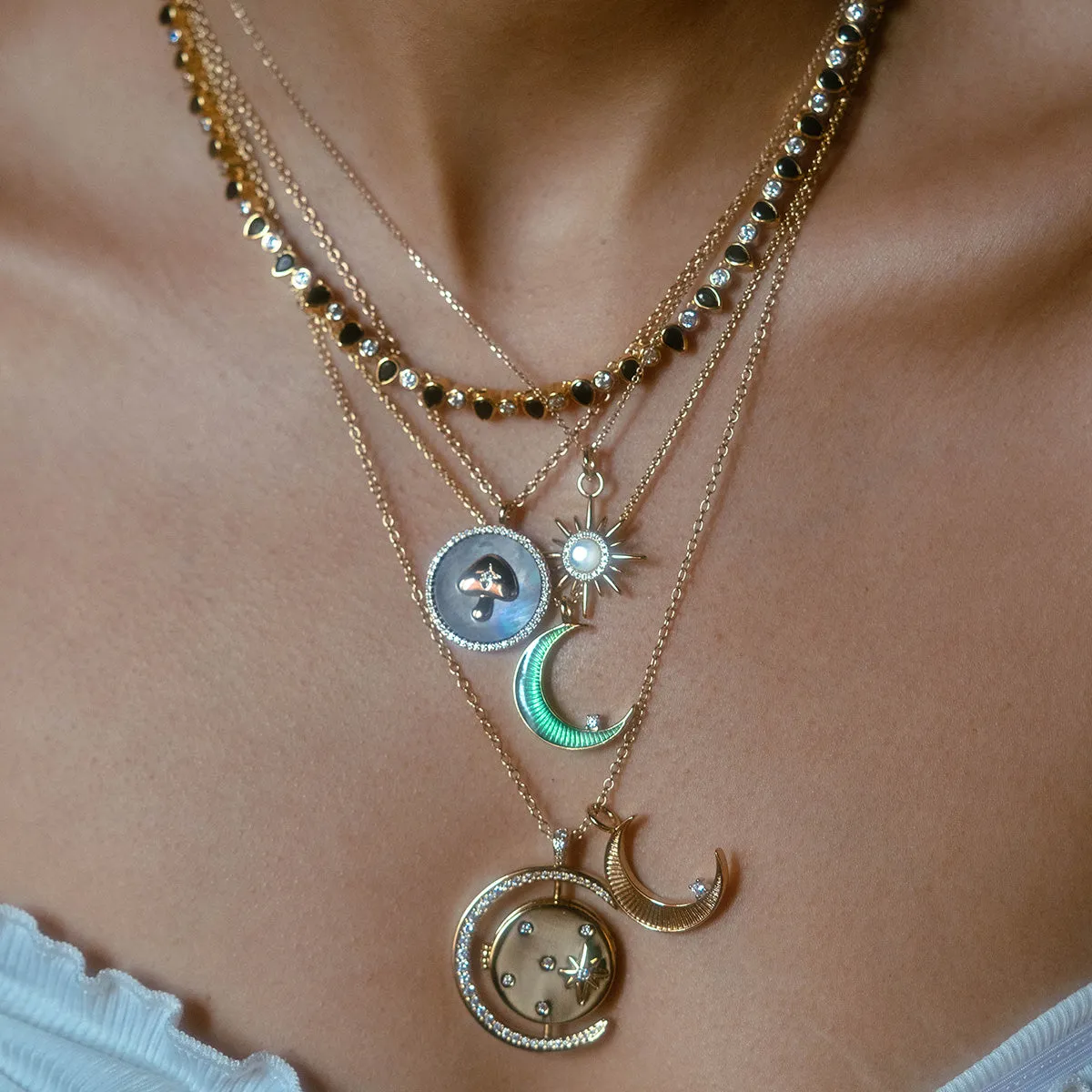Luna Locket Necklace
