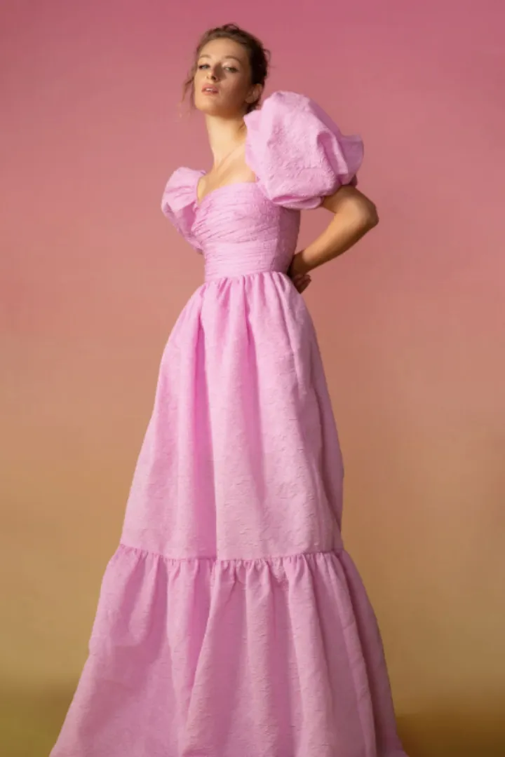 Medeline Gown in Pink by Sau Lee - RENTAL