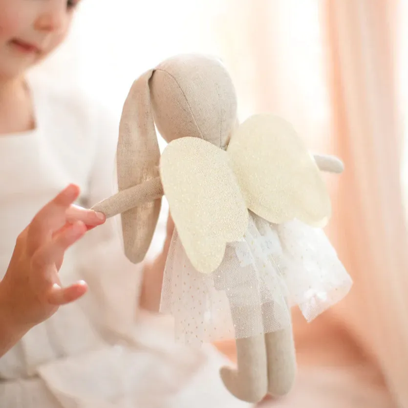 Mini Angel Bunny Ivory