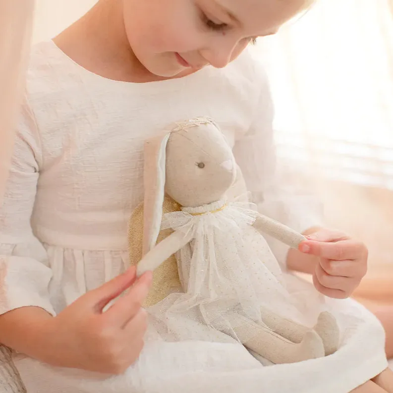 Mini Angel Bunny Ivory