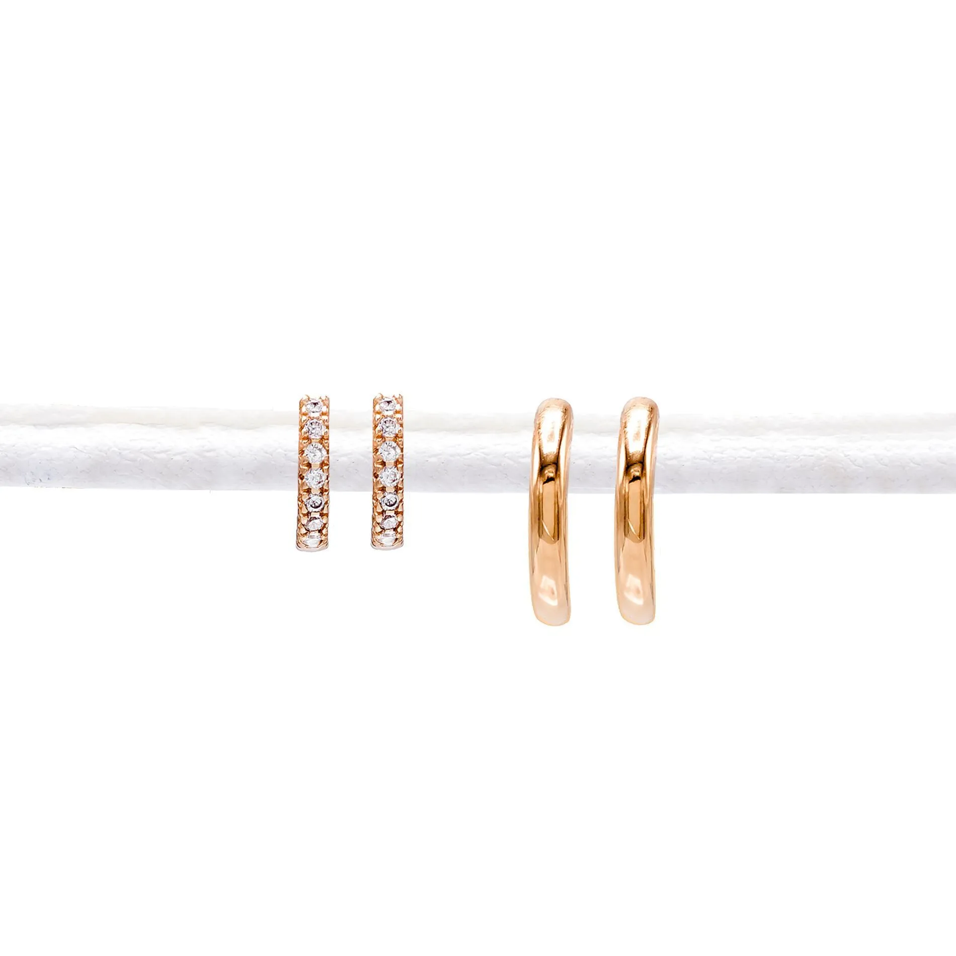Mini Huggie Earring Combo Set