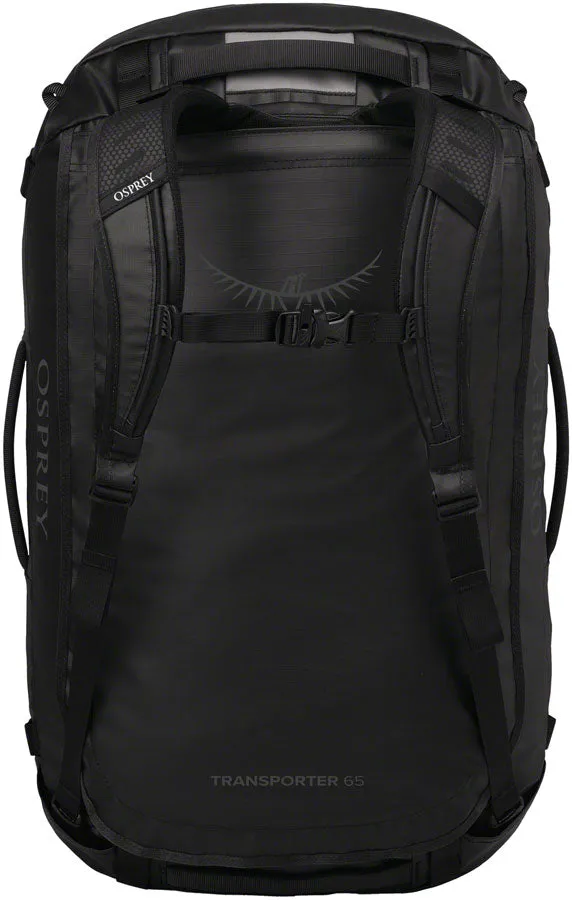 Osprey Transporter 65 Duffel Bag - Raven Black