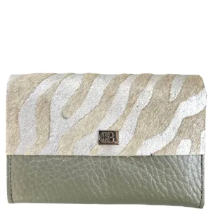 Owen Barry Small Vermont Leather Purse - Zebra Koala