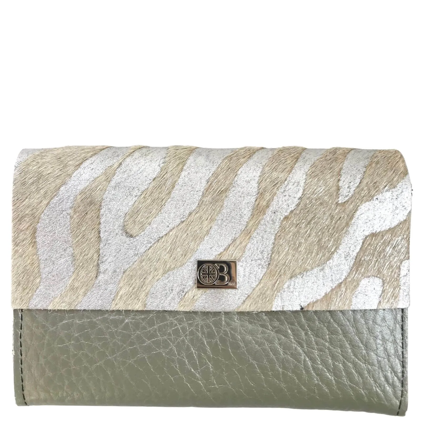 Owen Barry Small Vermont Leather Purse - Zebra Koala