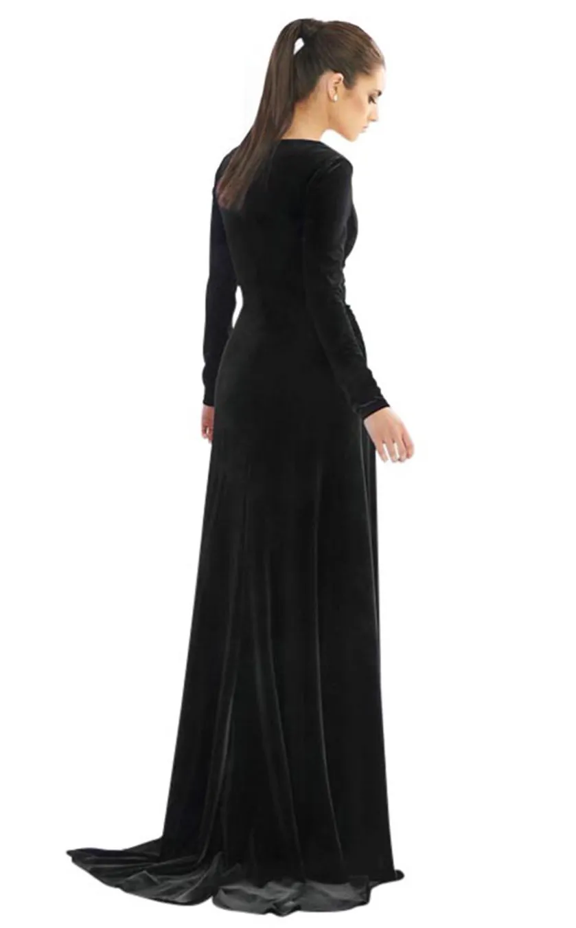 Ravenna Velvet Gown by Mac Duggal - RENTAL