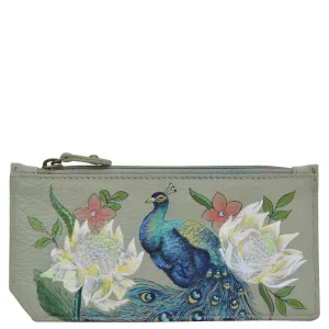 RFID Blocking Card Case with Coin Pouch - 1140
