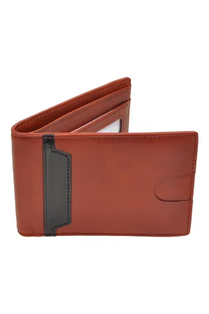 RFID Blocking Slim Bifold Minimalist Front Pocket Cork Leather Wallet Card Holder for Men.