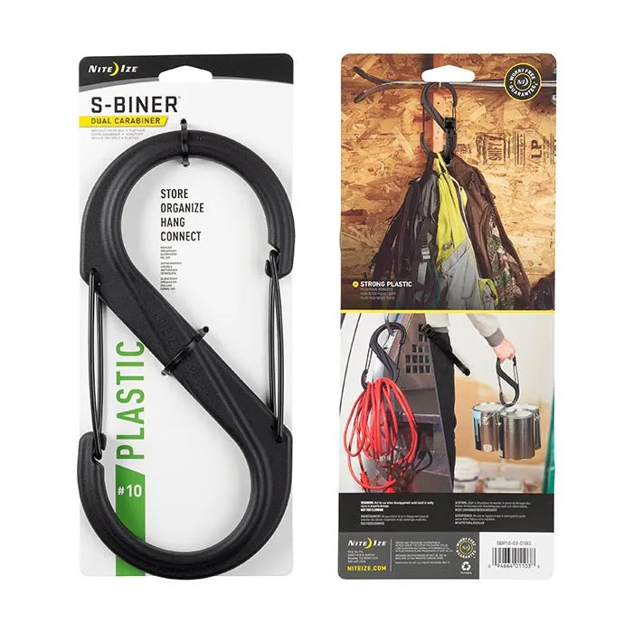 S-Biner® Plastic Dual Carabiner