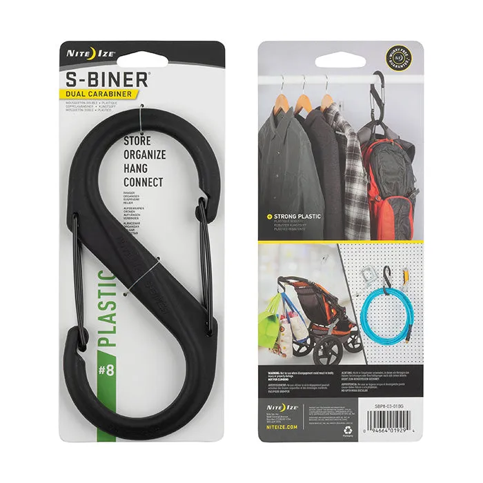 S-Biner® Plastic Dual Carabiner