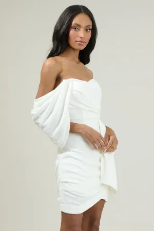 Shirley Pleated Mini Dress