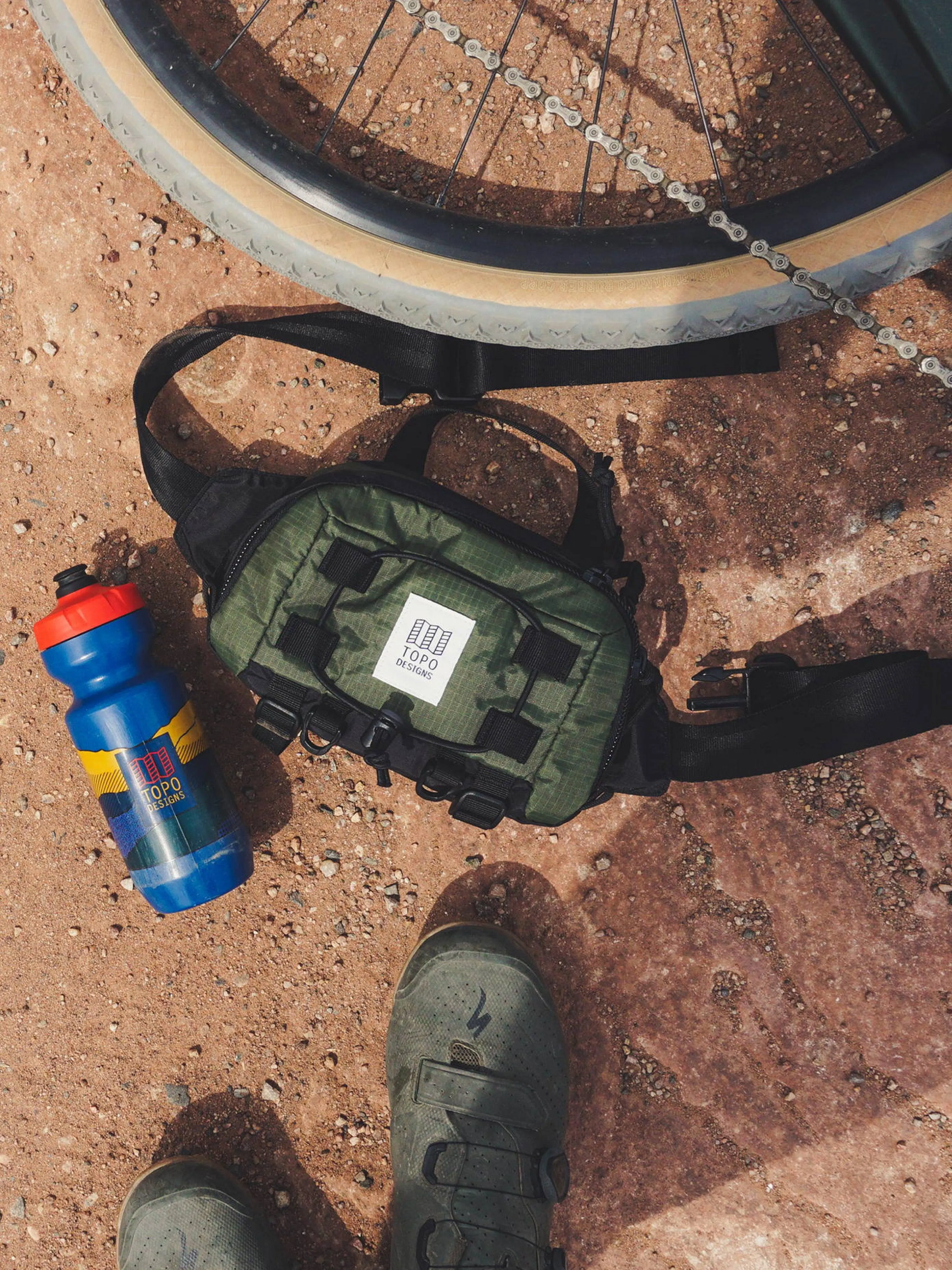 Topo Designs Mountain Hip Pack Olive