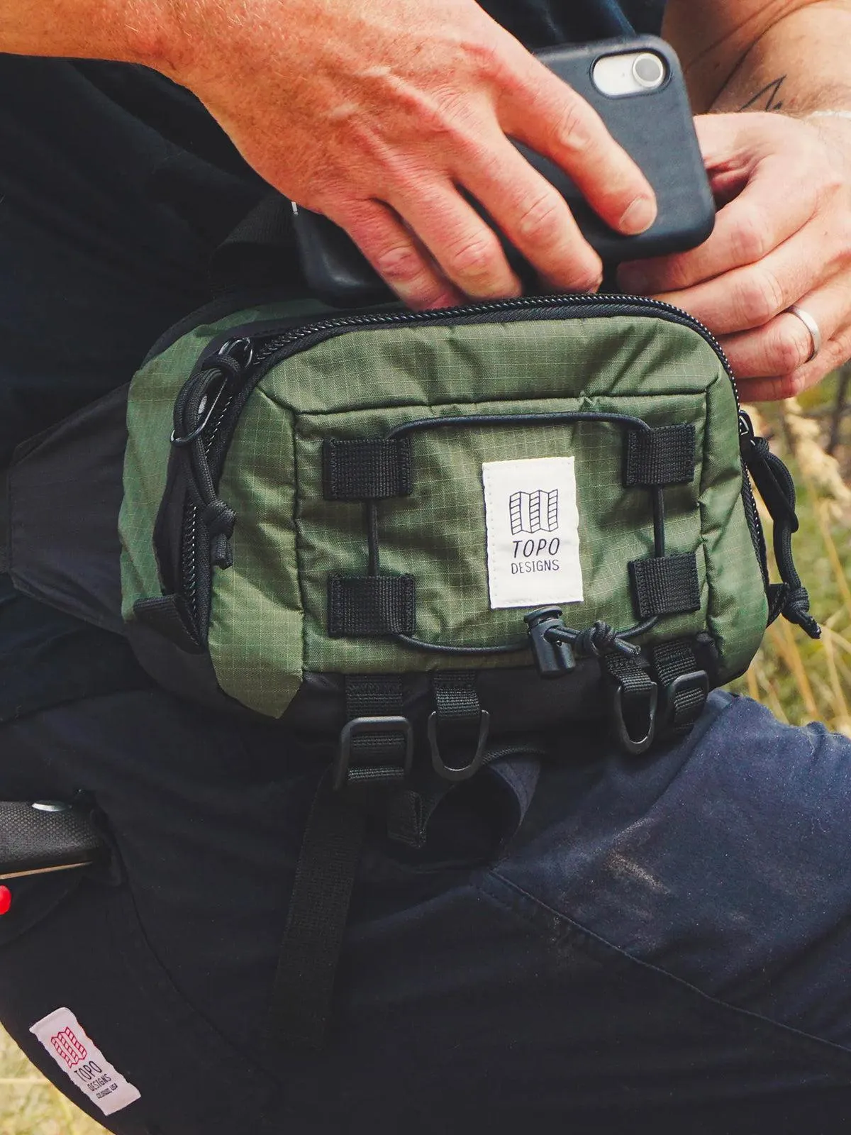 Topo Designs Mountain Hip Pack Olive
