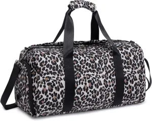 Travel Bags, Weekender No-hassle returns Wet Duffle and Pocket, Sport Bags Women Size Gym Carry Bag Duffel for Womens Compartment Overnight Shoe Versatile collection on with