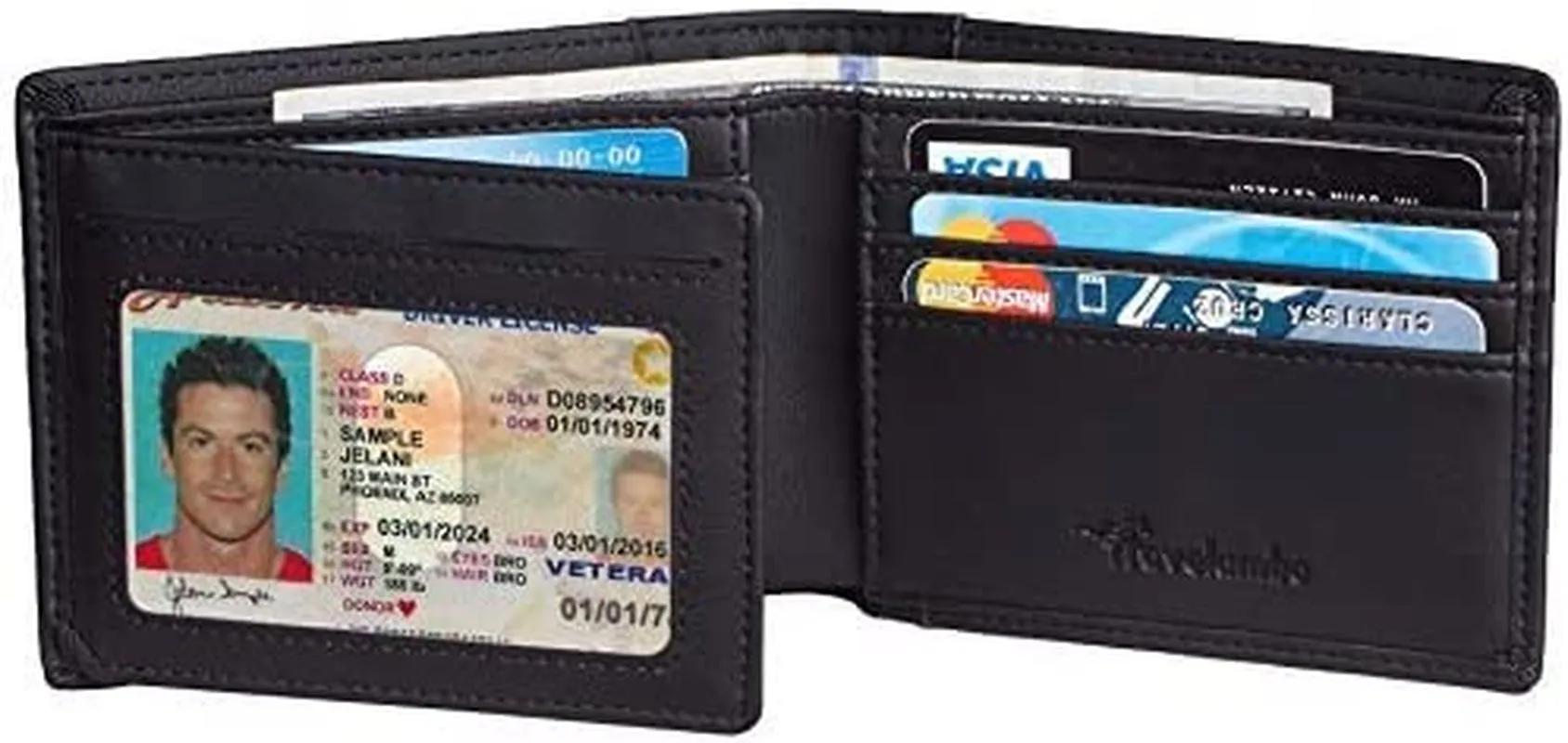 Trifold RFID Blocking Mens Wallet