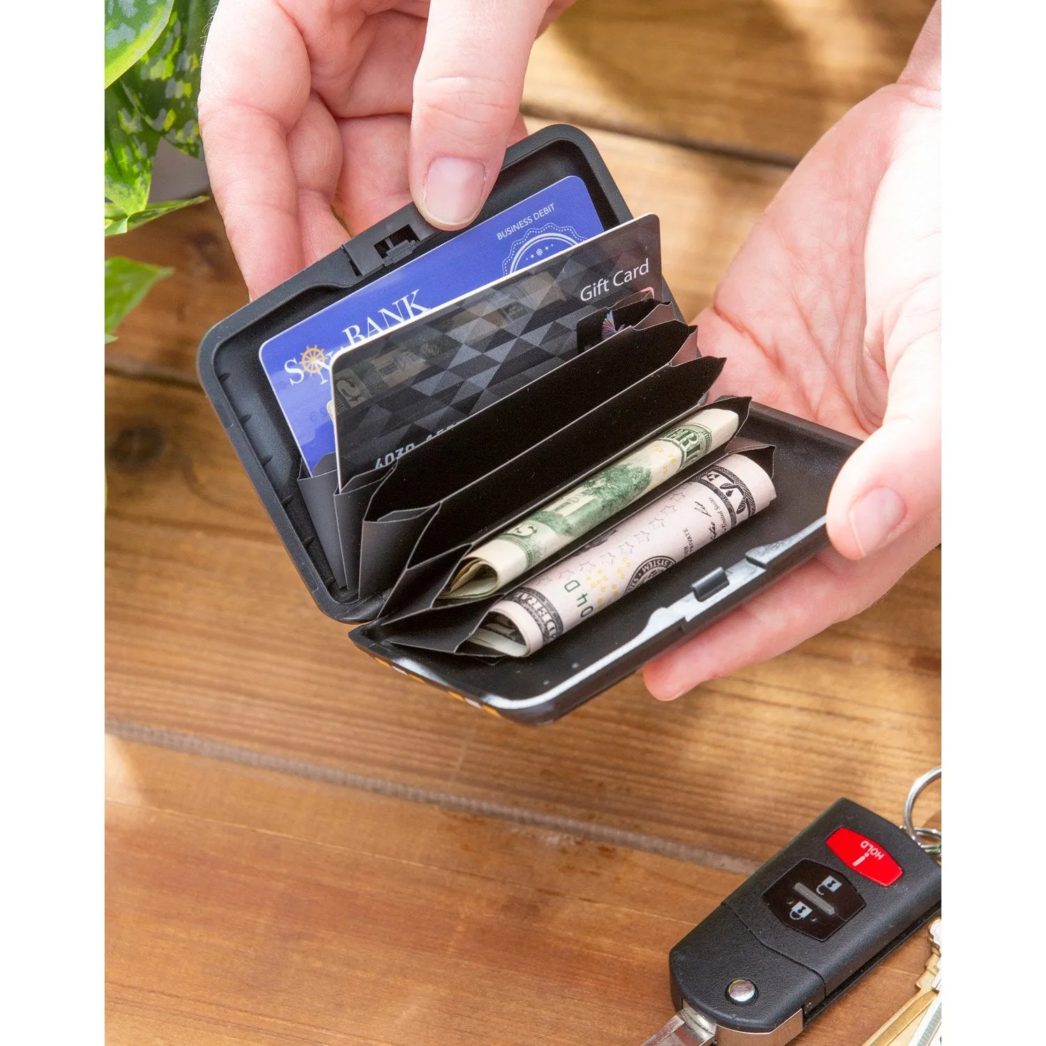 University of Nebraska, Hard Case Wallet,7wlt949hc