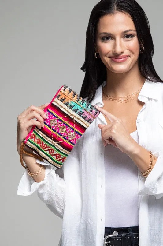 Vesa Wristlet Clutch